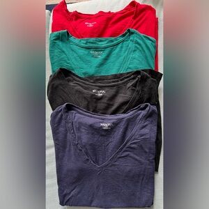 Lot of four XXL Merona T shirts